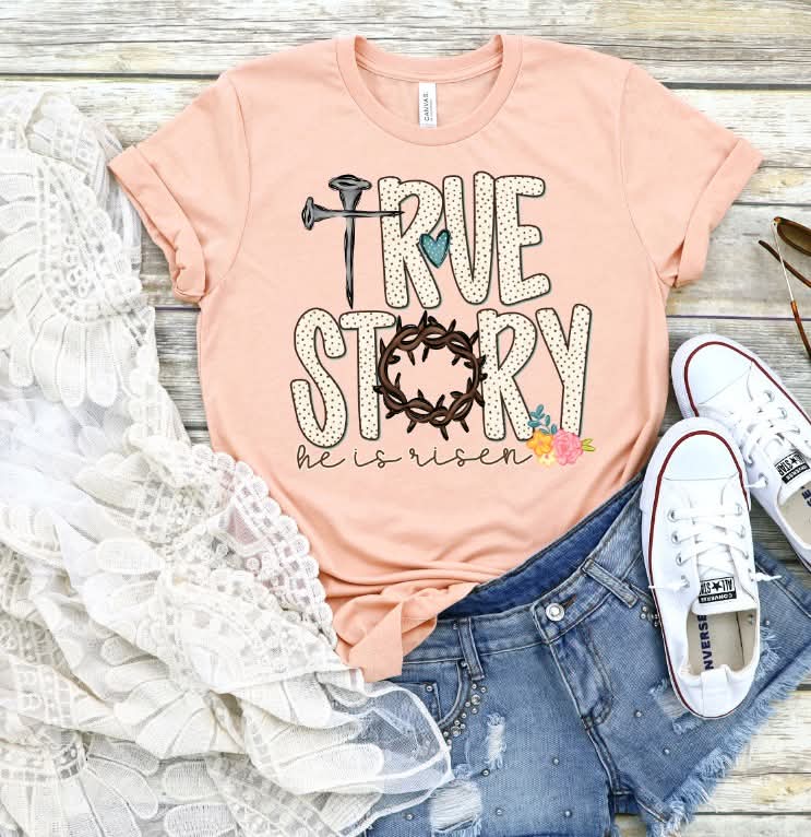 True story (nails as T) (S&G) DTF Transfer