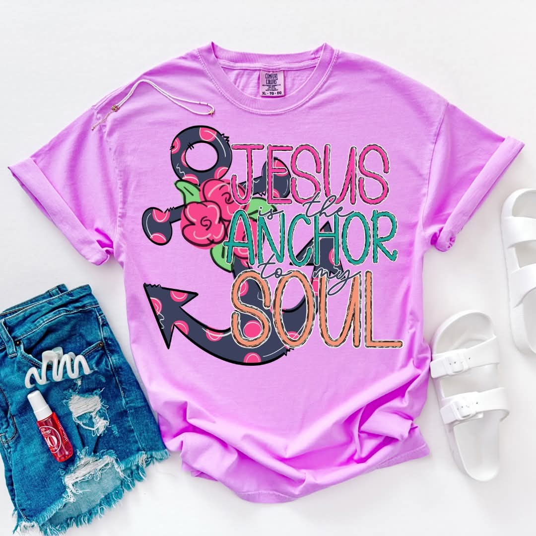 Jesus the anchor of my soul (S&G) DTF Transfer