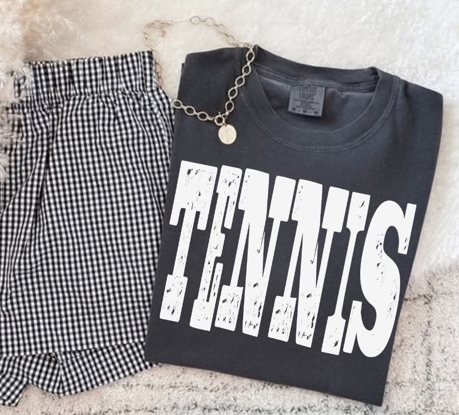 Tennis white (S&G) DTF Transfer