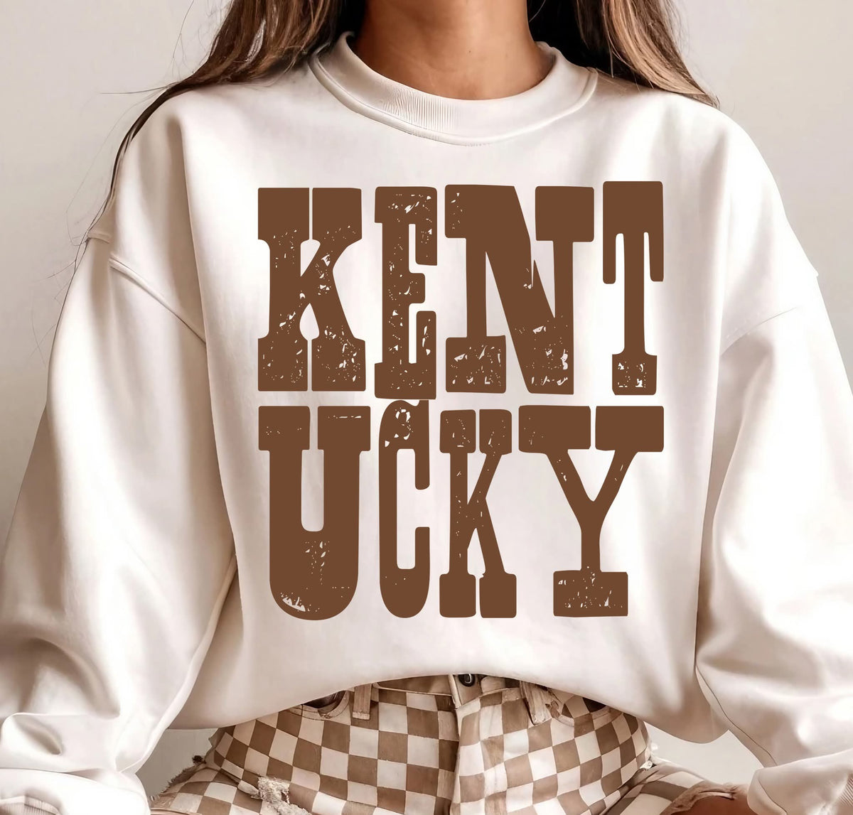 Kentucky (distressed brown) (S&G) DTF Transfer