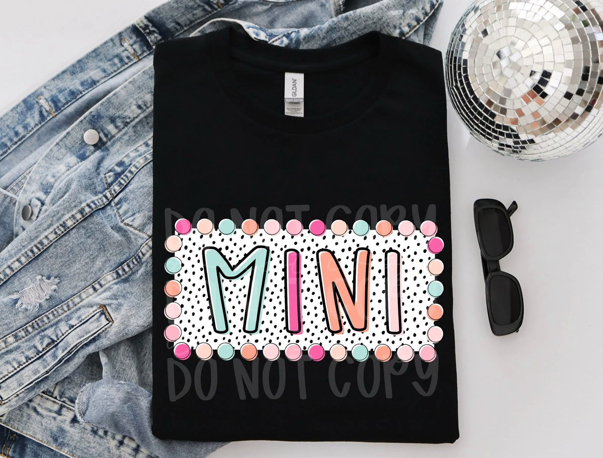 Mini summer dots (C's) DTF Transfer