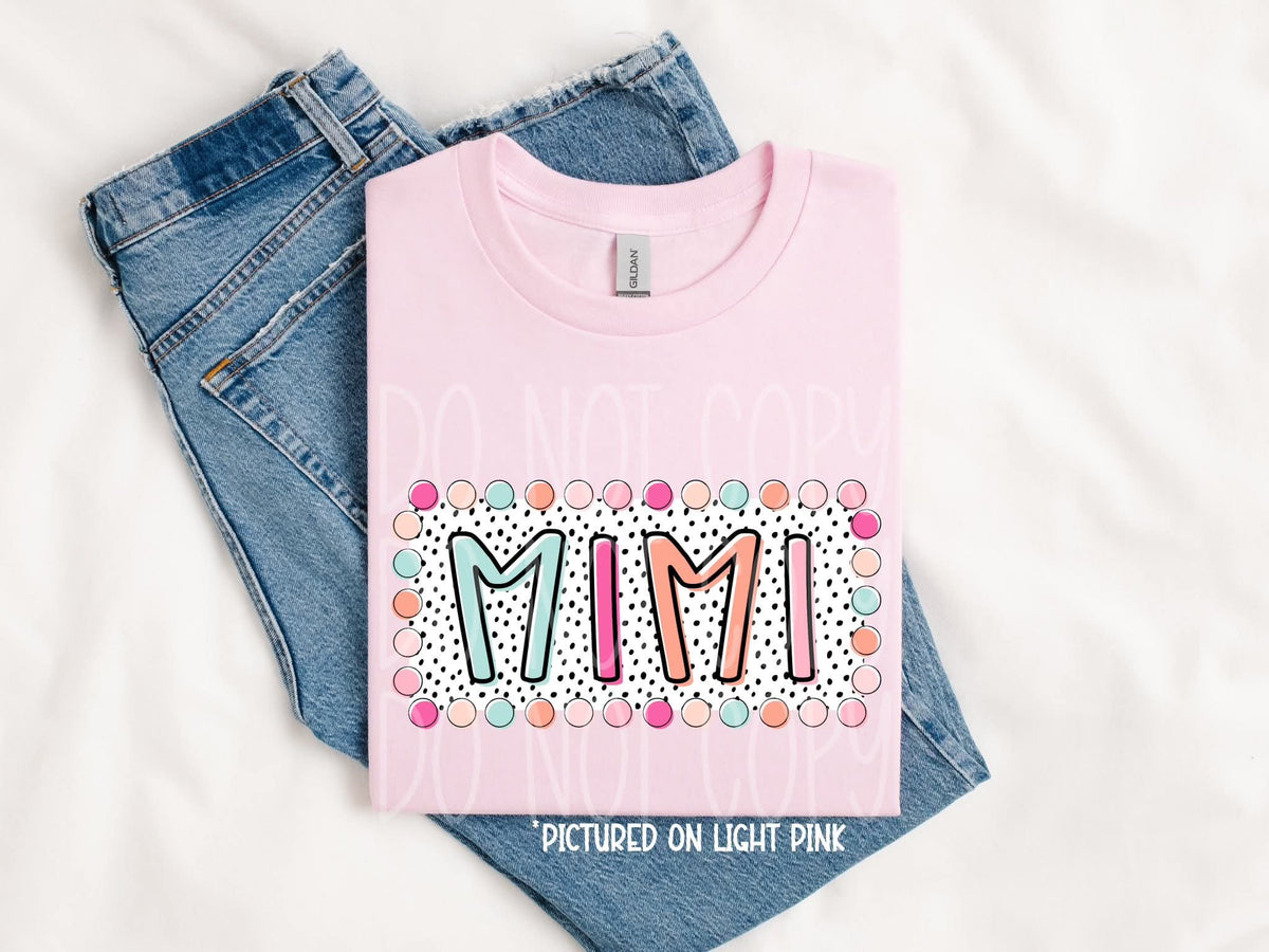 Mimi summer dots (C's) DTF Transfer