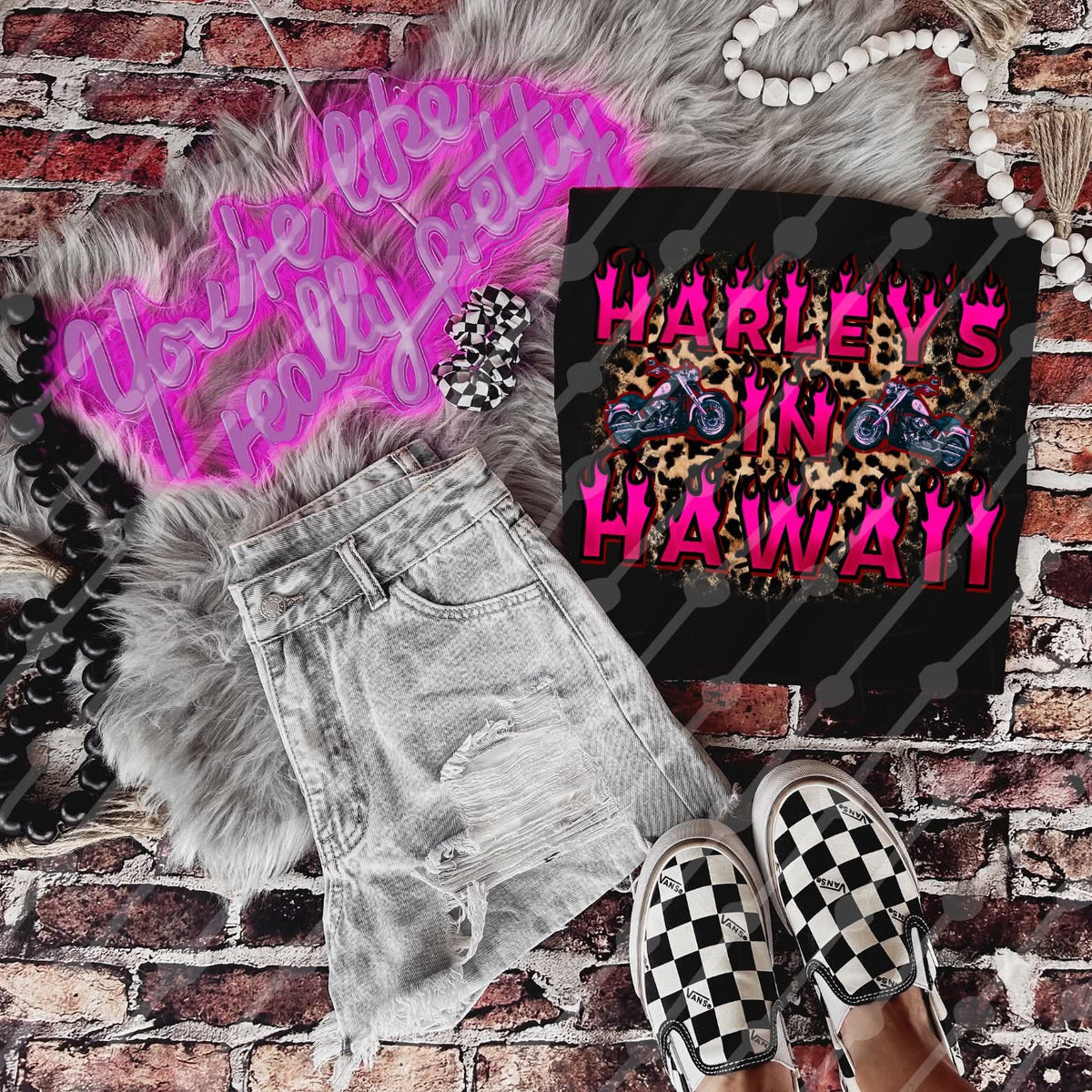 Har in Hawaii (JBD) DTF Transfer