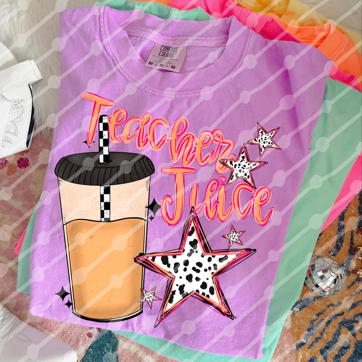 Teacher juice coffee (JBD) DTF Transfer