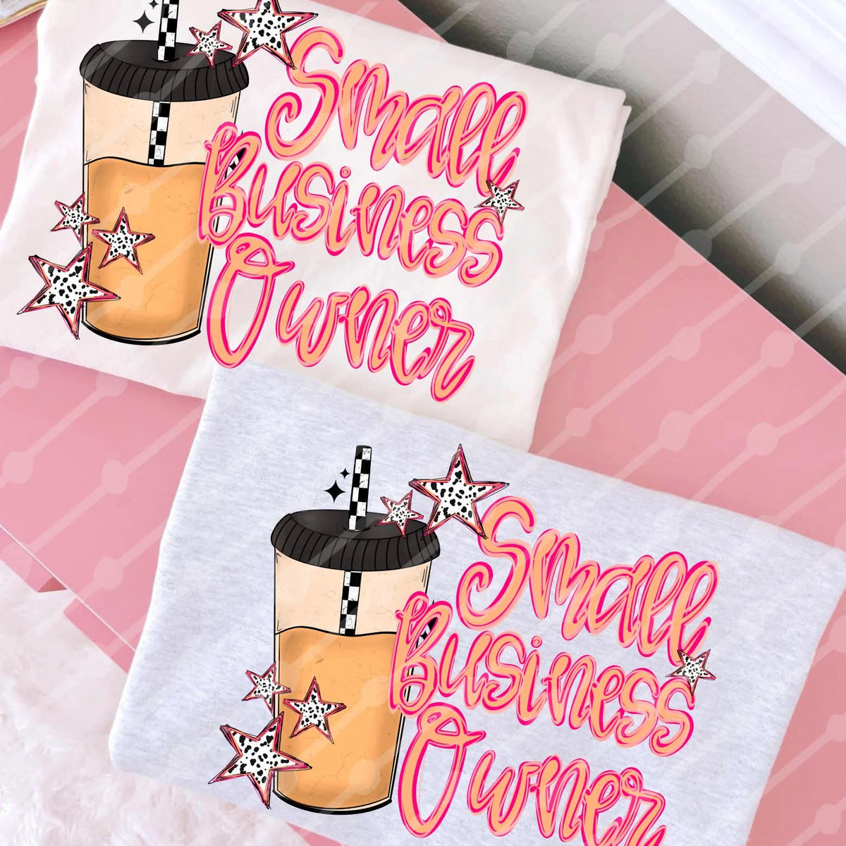 Small business owner coffee (JBD) DTF Transfer
