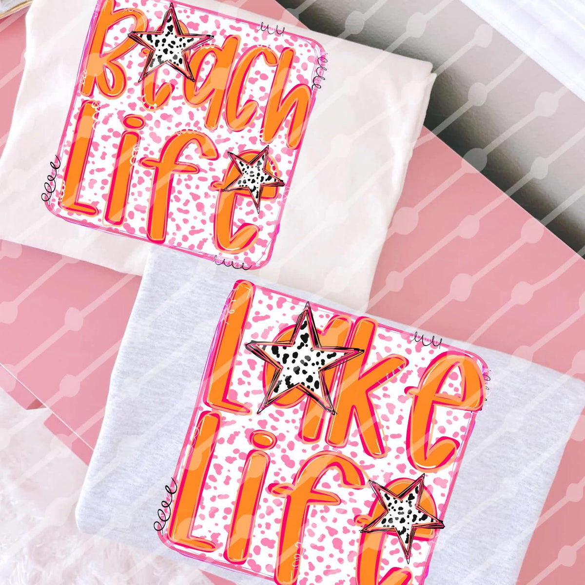 Lake life orange (JBD) DTF Transfer