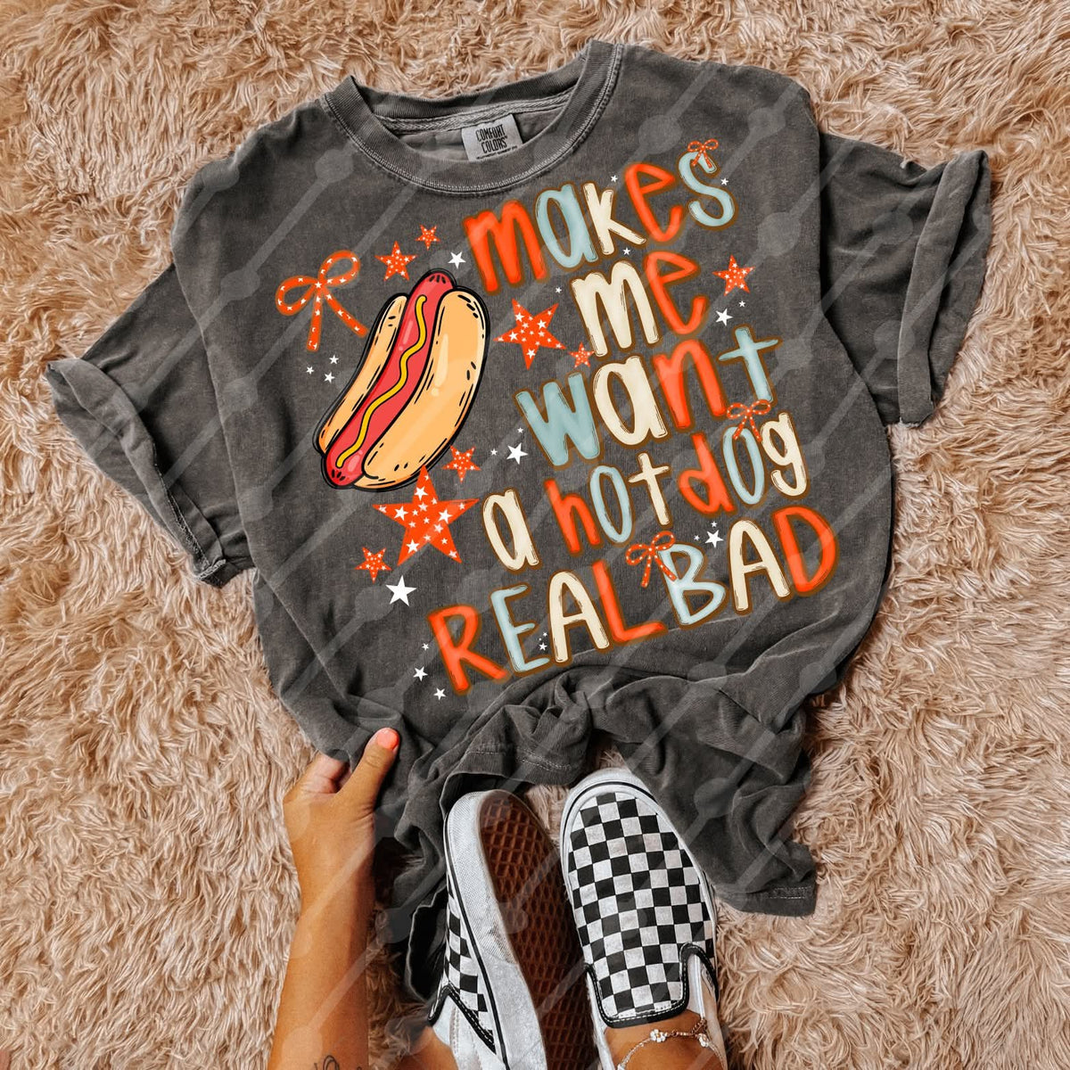 Makes me want a hotdog (JBD)DTF Transfer
