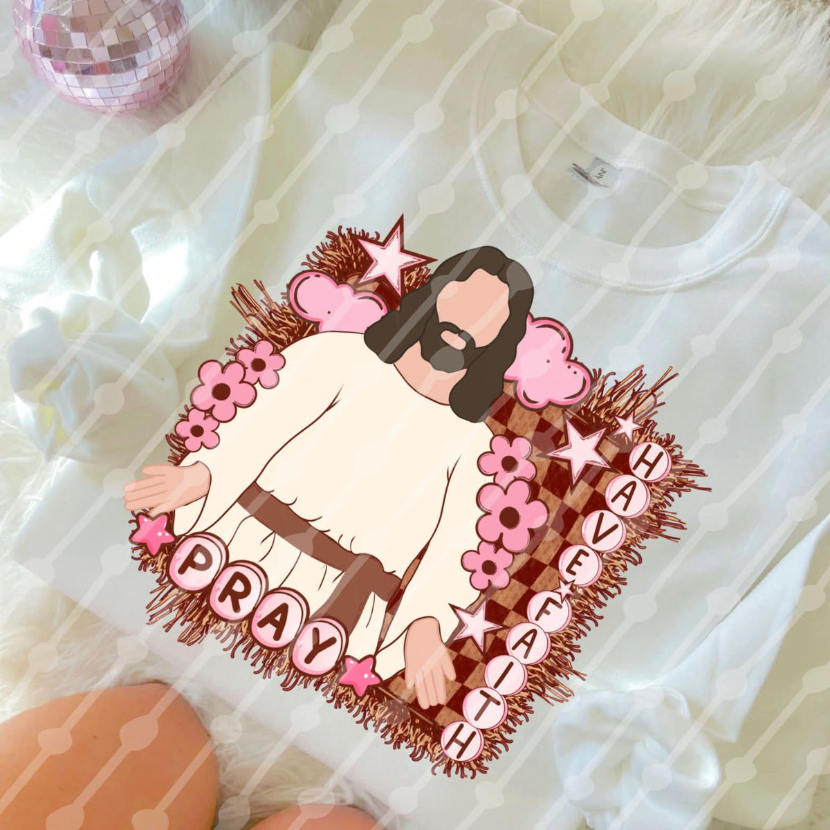 Have faith pray Jesus (JBD)DTF Transfer