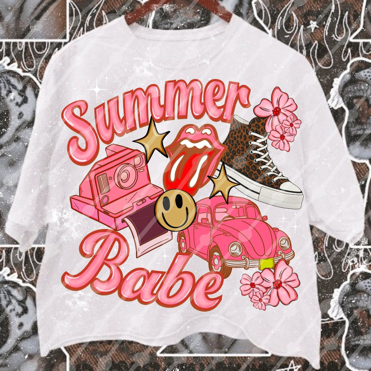 Summer babe collage (JBD)DTF Transfer