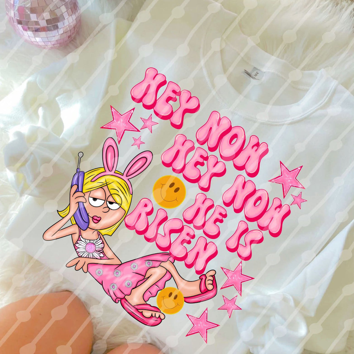 Hey now he is risen (JBD)DTF Transfer