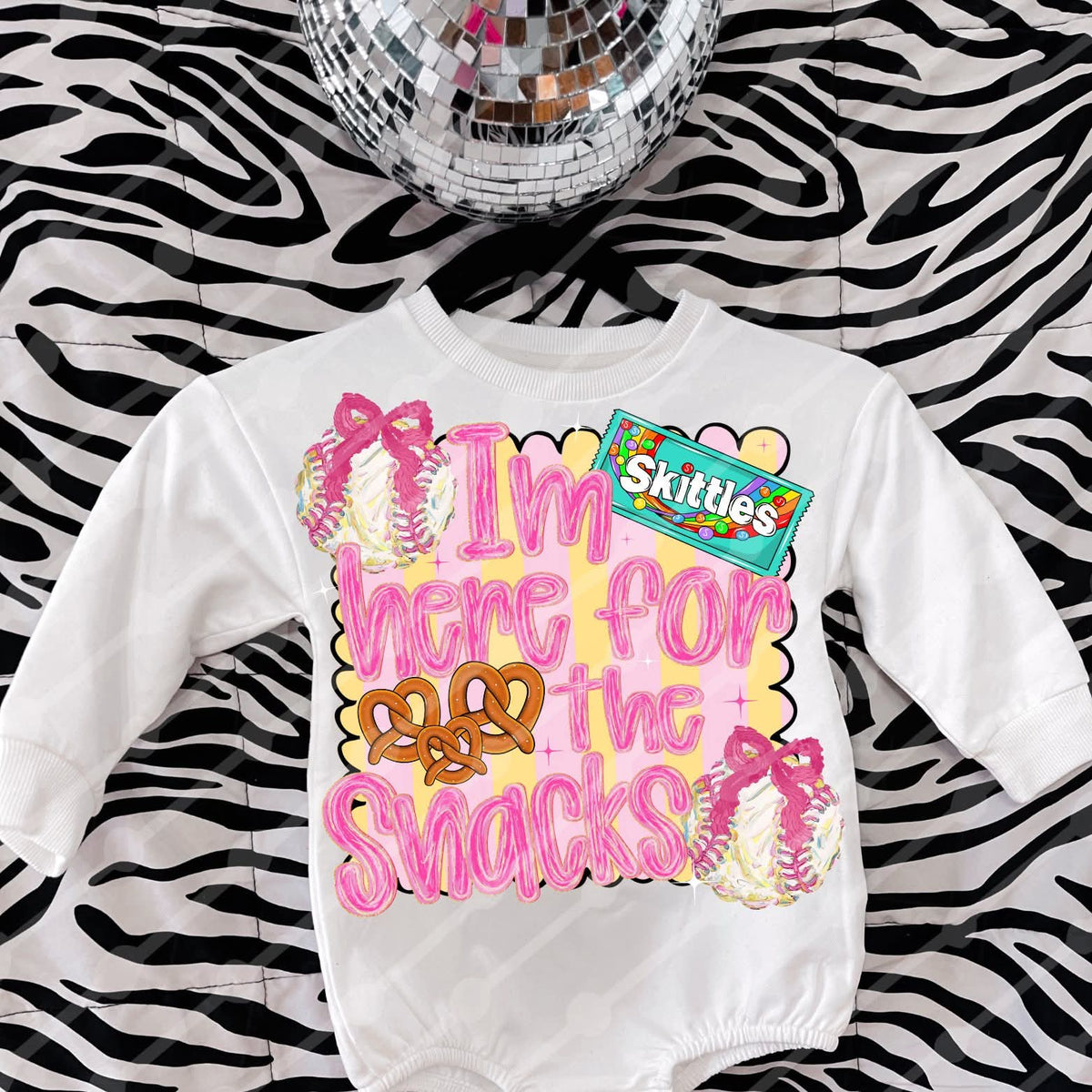 I'm here for the snacks (JBD) DTF Transfer