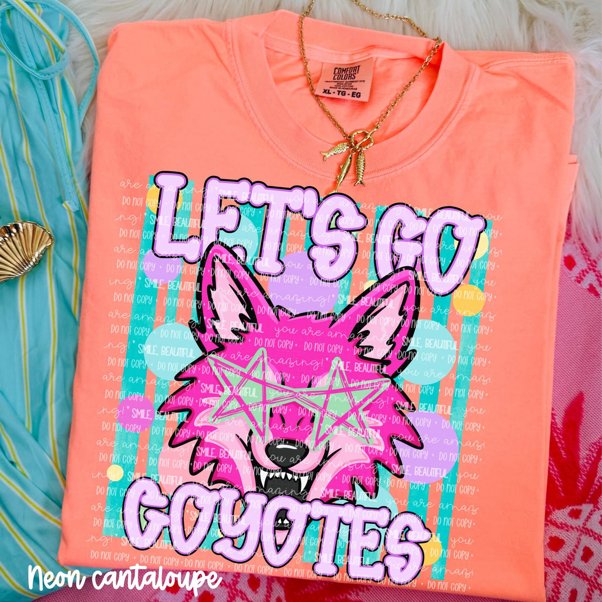 Let's Go Coyotes (Carter) DTF Transfer