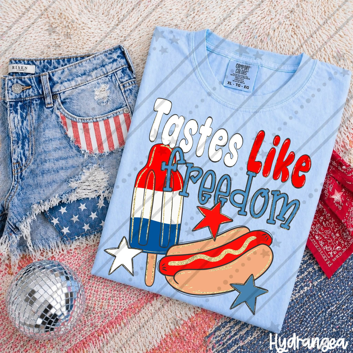 Tastes like freedom hotdogs and bomb pop (Carter) DTF