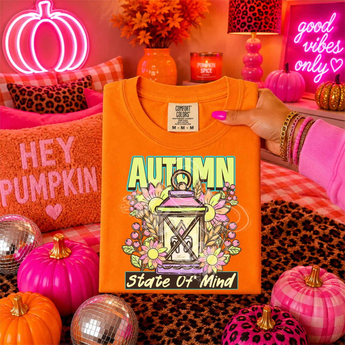 Autumn state of mind lantern (C's) DTF Transfer