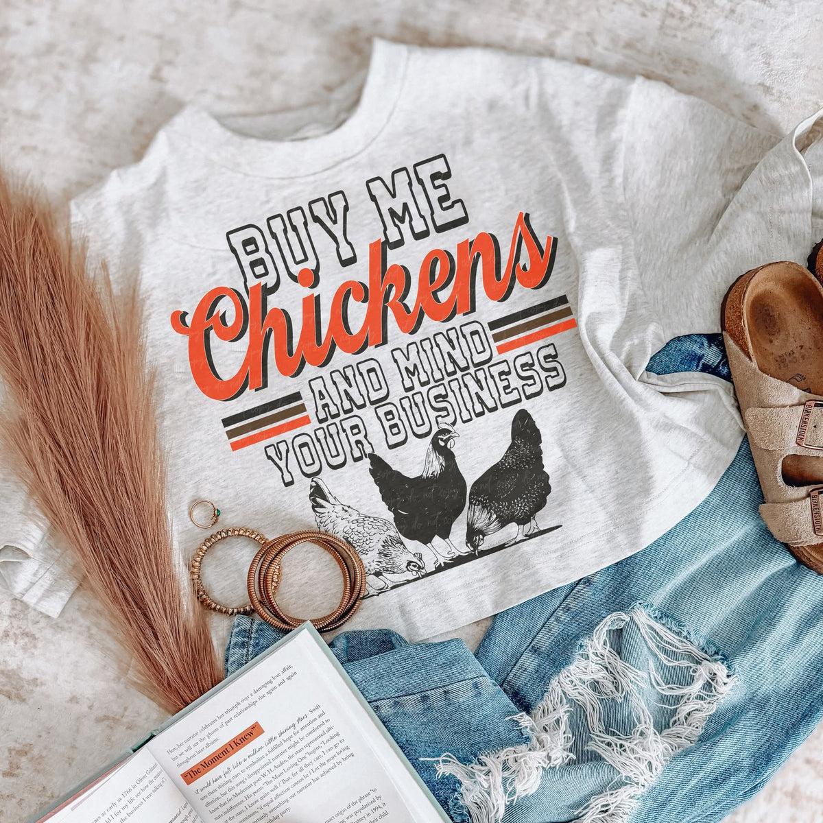 Buy me chickens and mind your business (EMD) DTF Transfer