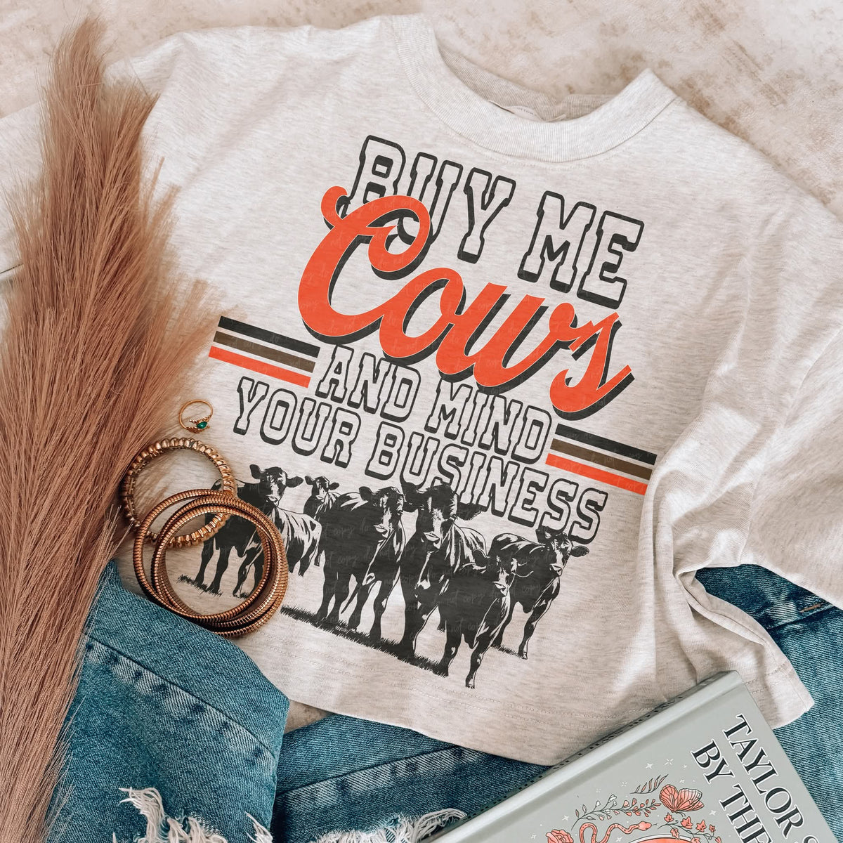 Buy me cows and mind your business (EMD) DTF Transfer