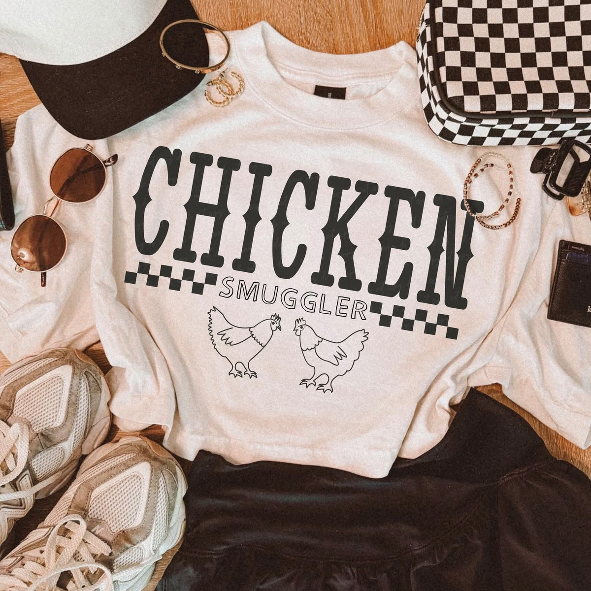 Chicken snuggles (EMD) DTF Transfer