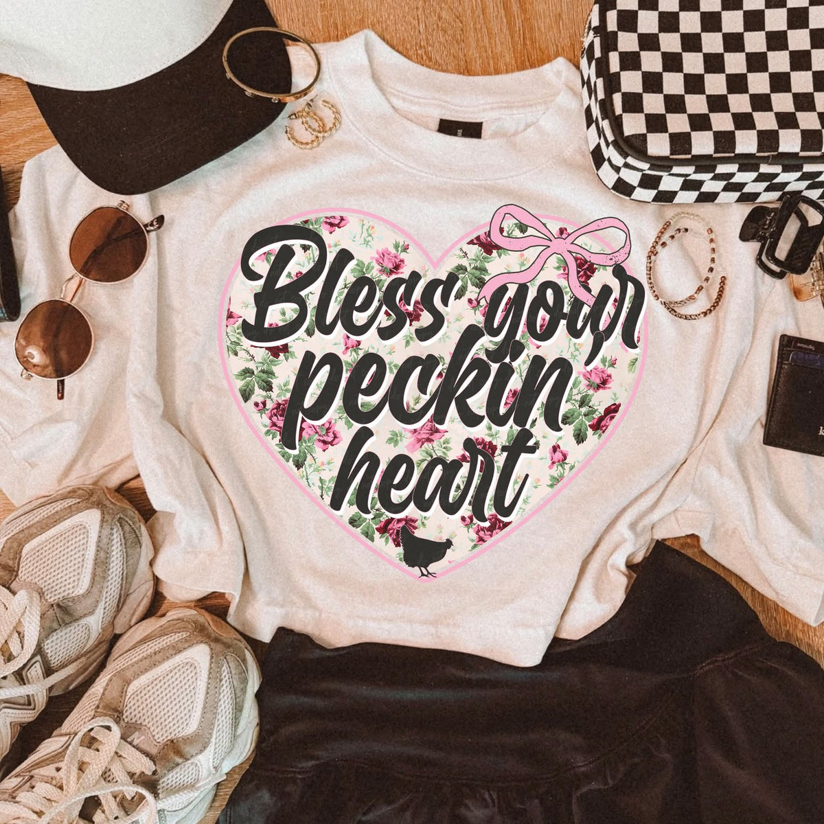 Bless your peckin heart (EMD) DTF Transfer