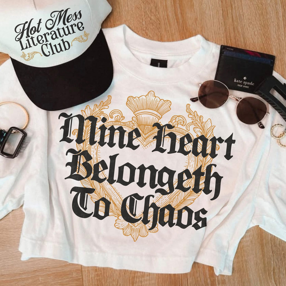 Mine heart belongeth to chaos (EMD) DTF Transfer