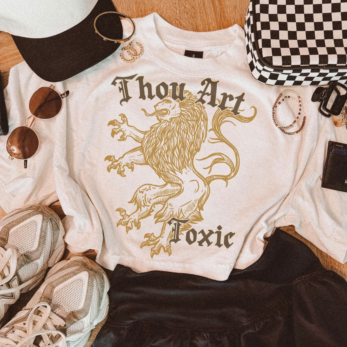 Thou art toxic gold (EMD) DTF Transfer