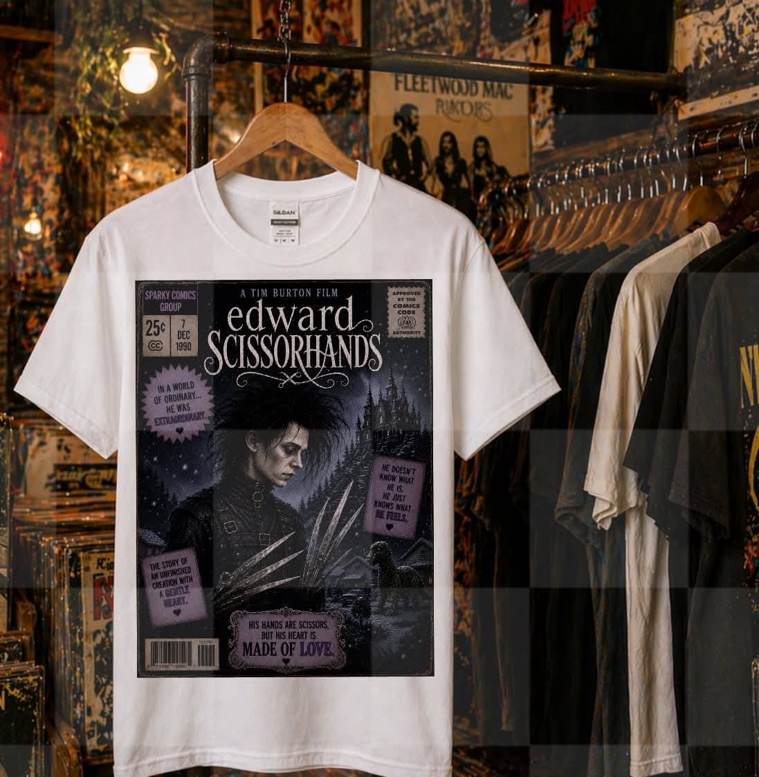 Edward comic (Unhinged) DTF Transfer