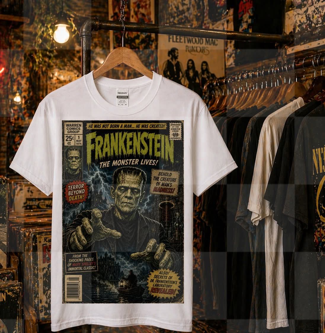 Frank comic (Unhinged) DTF Transfer