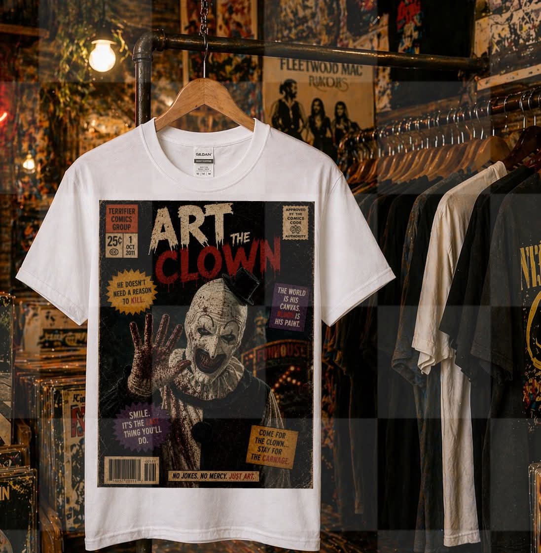 The clown comic (Unhinged) DTF Transfer