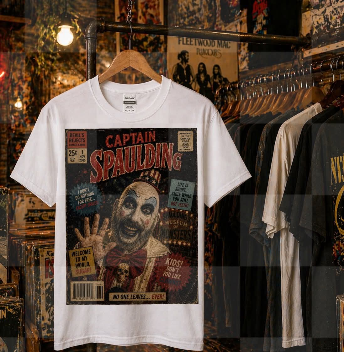 Captain S comic (Unhinged) DTF Transfer