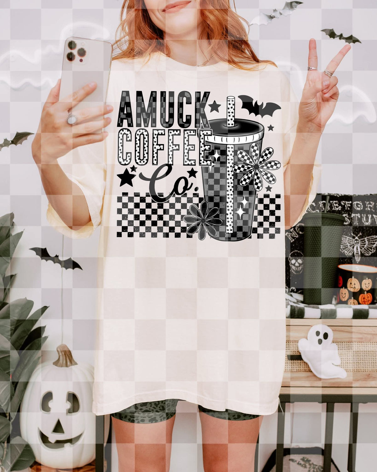 Amuck coffee co. (Unhinged) DTF Transfer