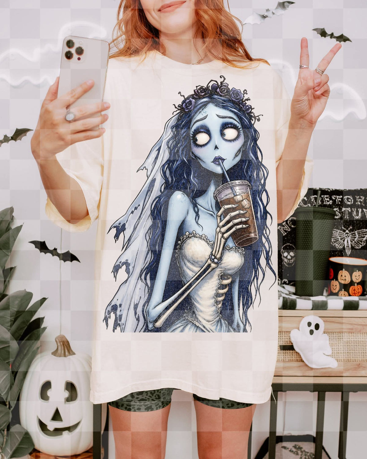 Bride iced coffee colored (Unhinged) DTF Transfer