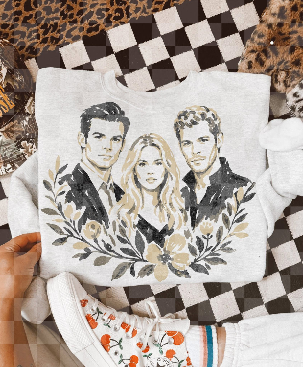 Mikaelsons floral doodle (Unhinged) DTF Transfer