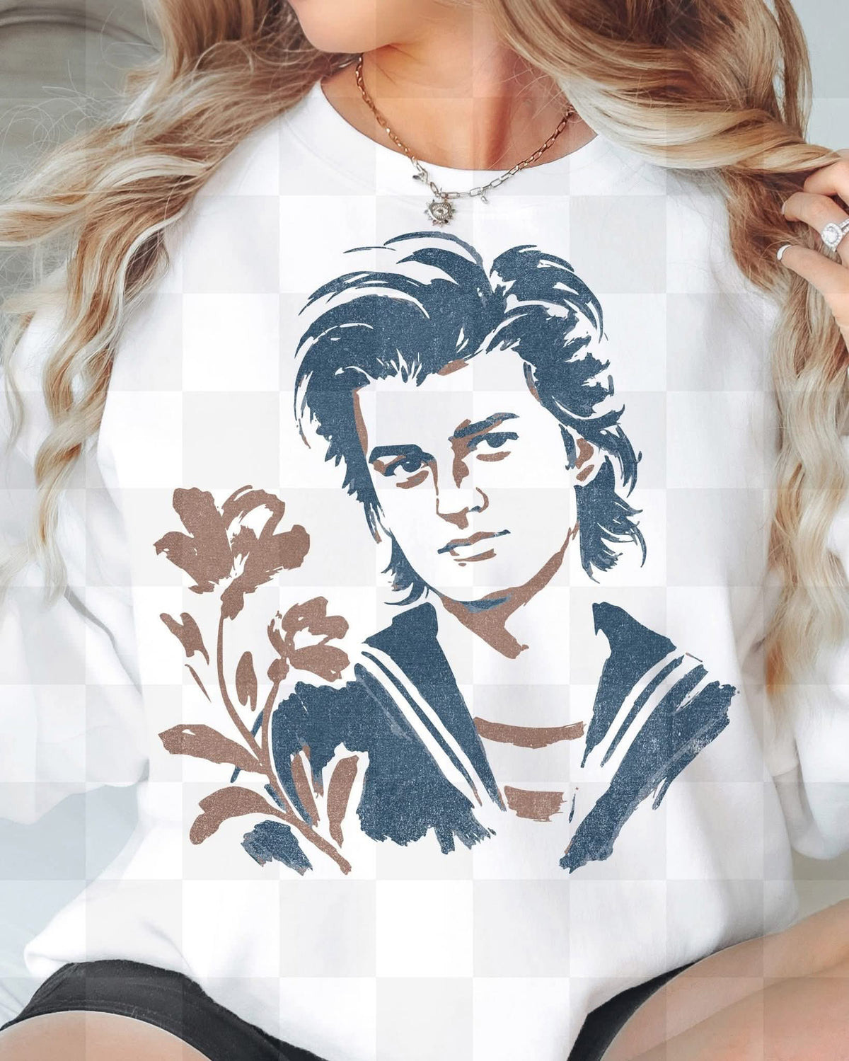 Steve floral doodle (Unhinged) DTF Transfer