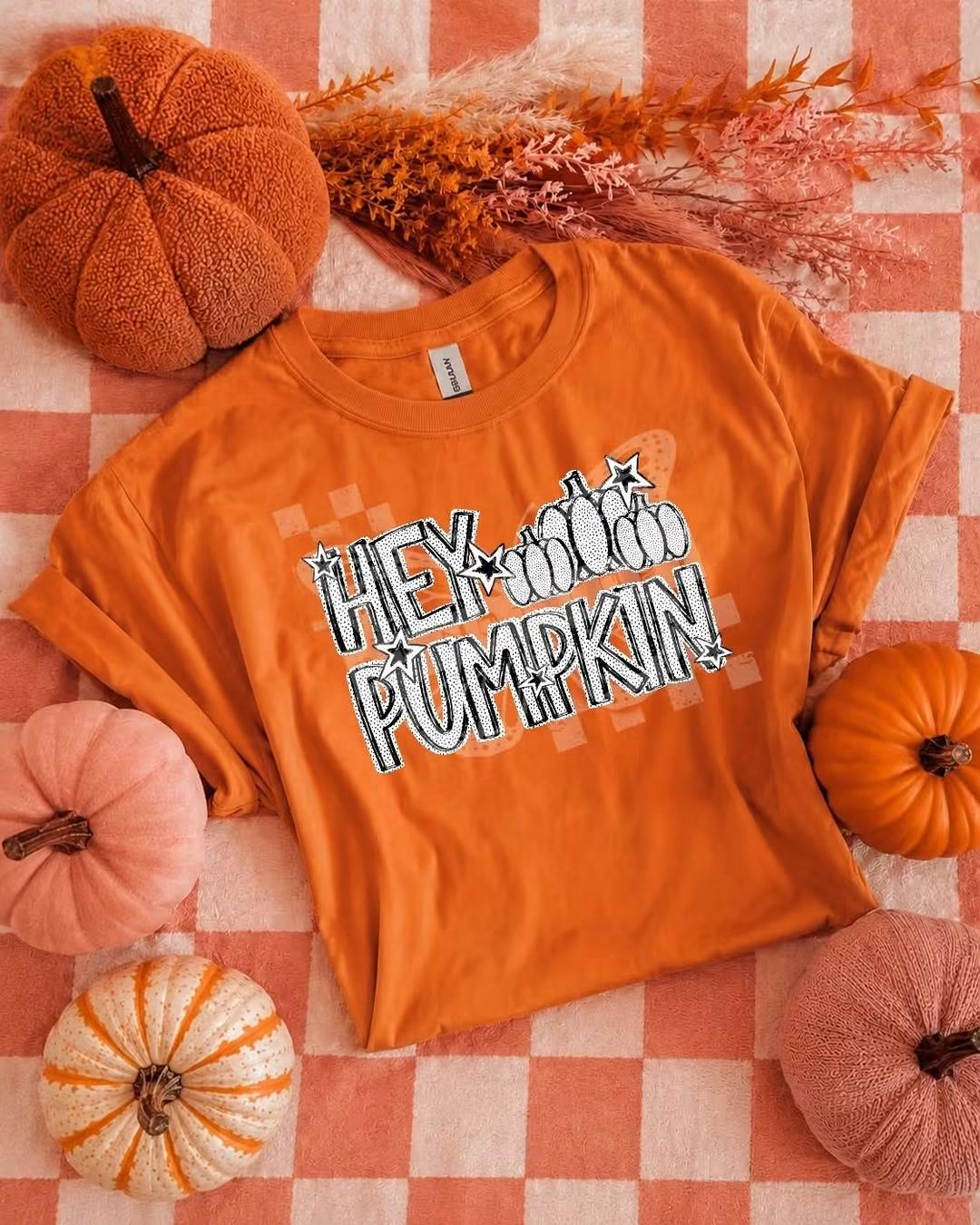 Hey pumpkin dalmatian filled (PH) DTF Transfer