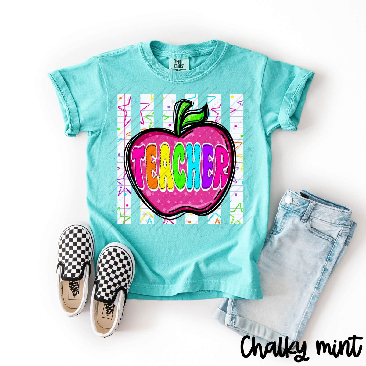 Teacher apple (Carter) DTF Transfer