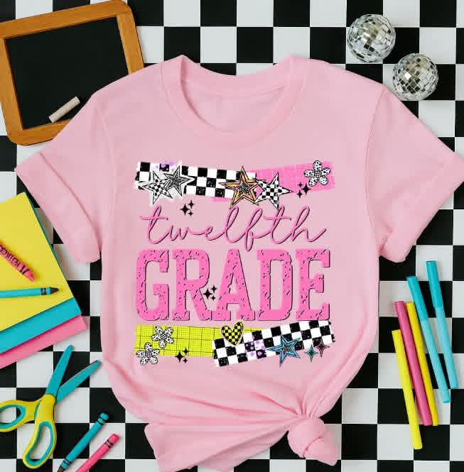 Twelfth grade wasi tape (S&G) DTF Transfer