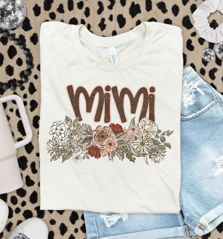 Mimi wildflower underline (S&G) DTF Transfer