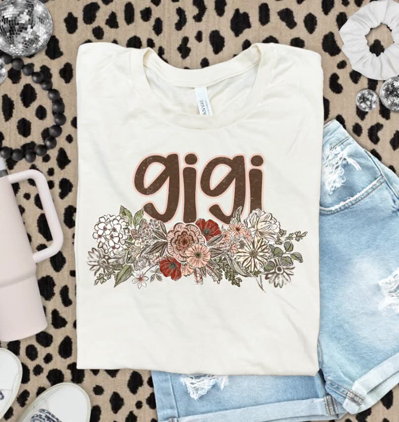 Gigi wildflower underline (S&G) DTF Transfer