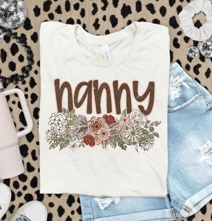 Nanny wildflower underline (S&G) DTF Transfer