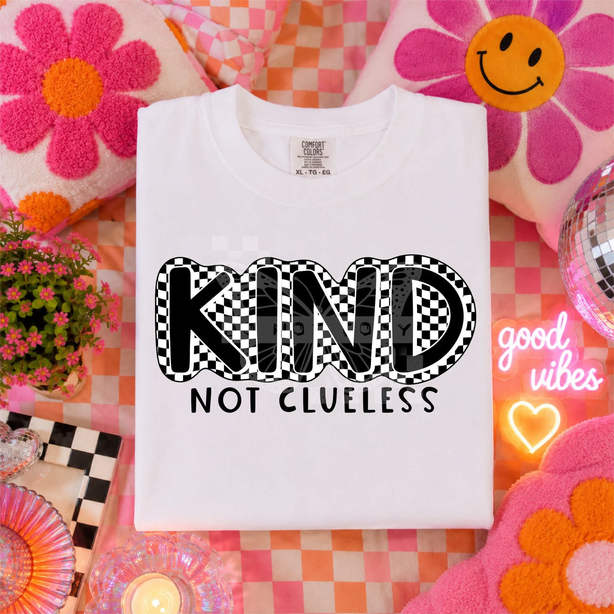 Kind not clueless BLACK (C's) DTF Transfer