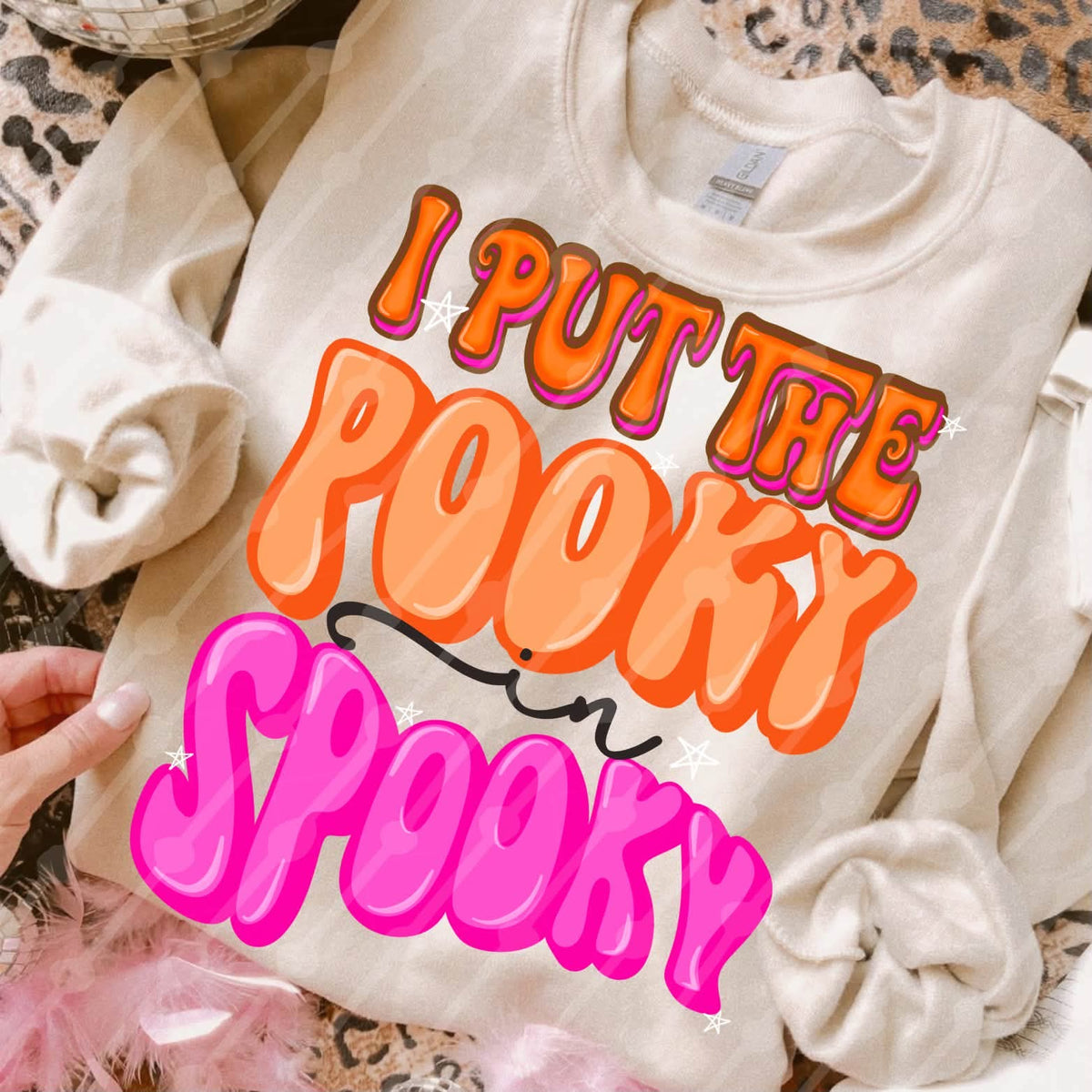 I put the pooky in spooky (Carter) DTF Transfer