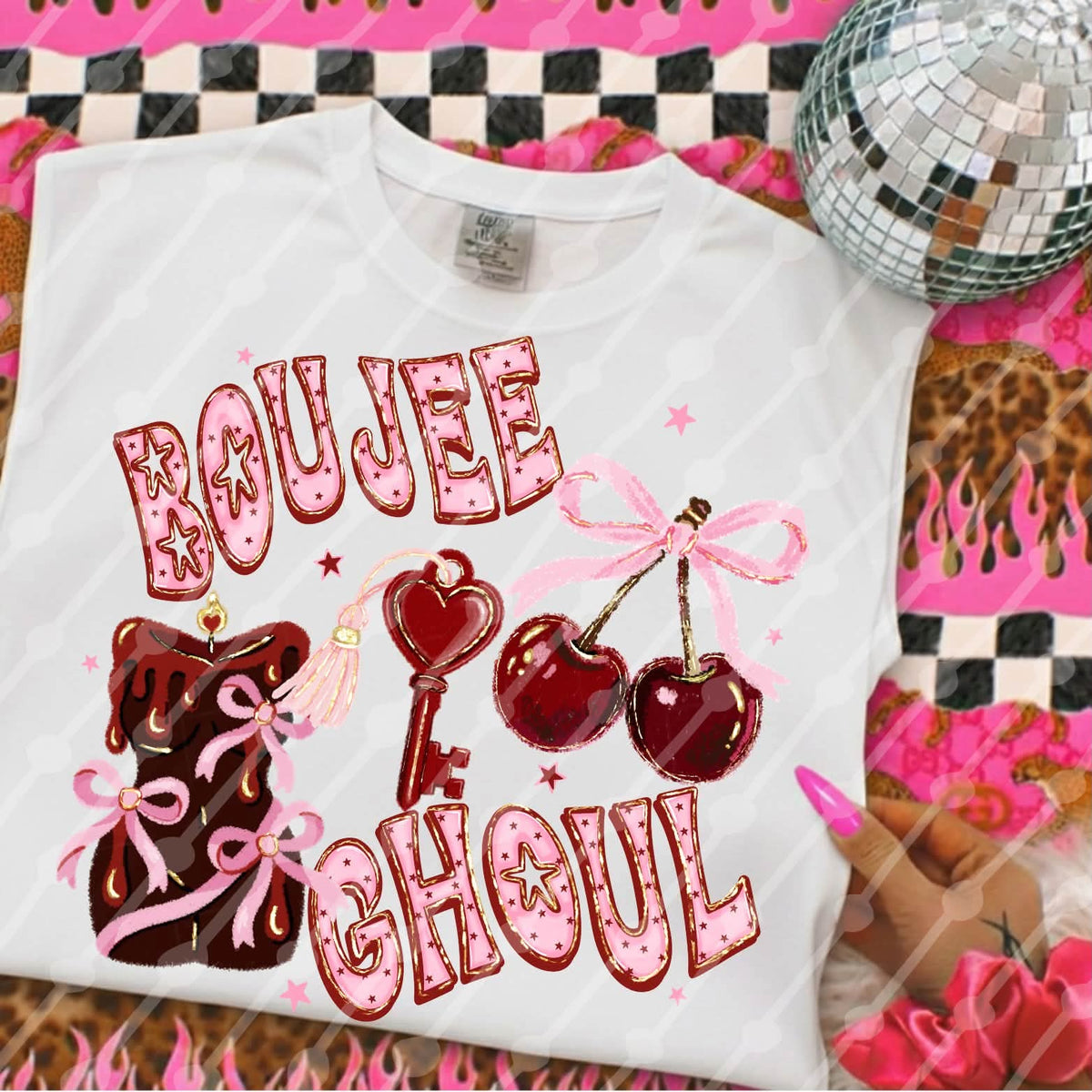 Boujee ghoul cherries (Carter) DTF Transfer