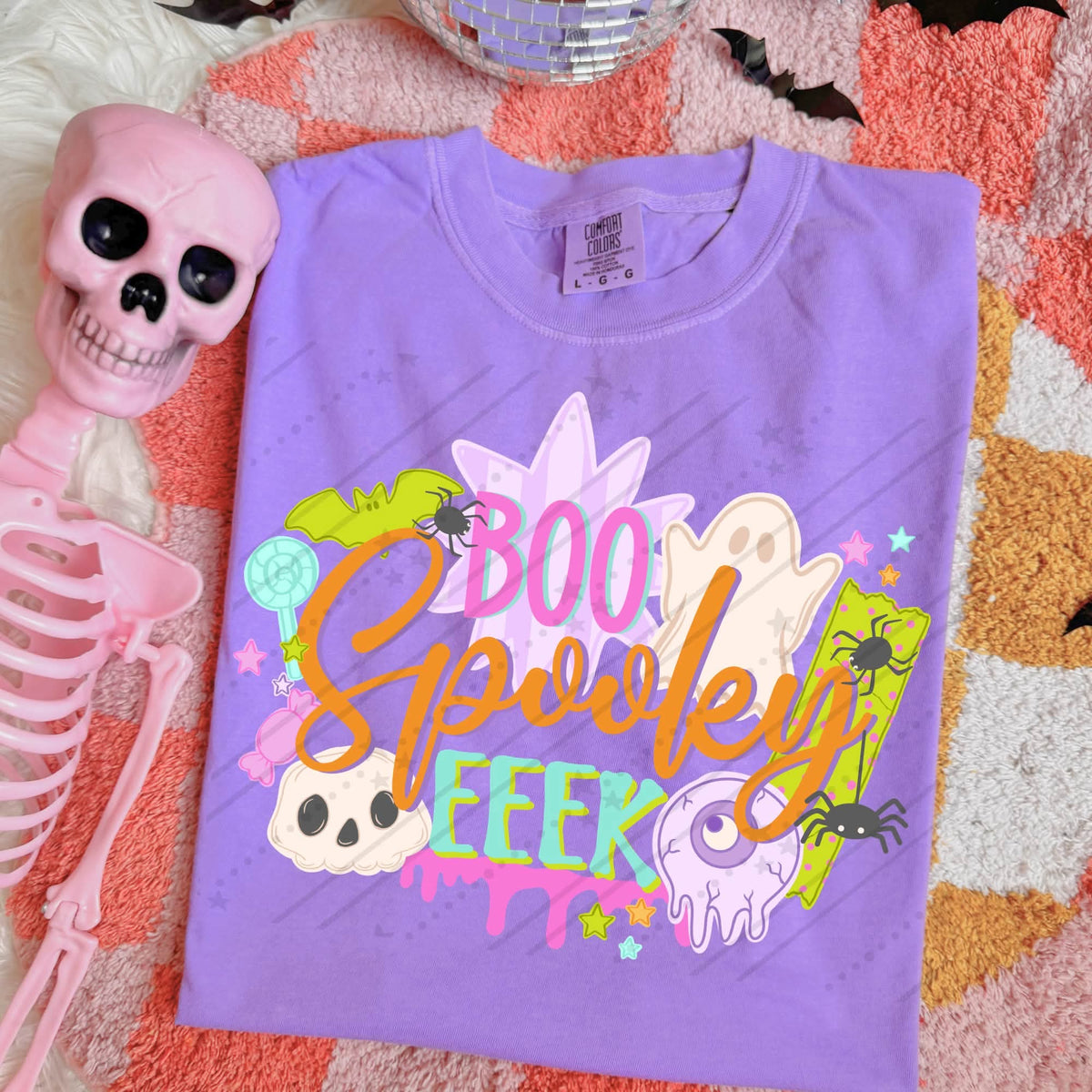 Boo spooky eeek (Carter) DTF Transfer