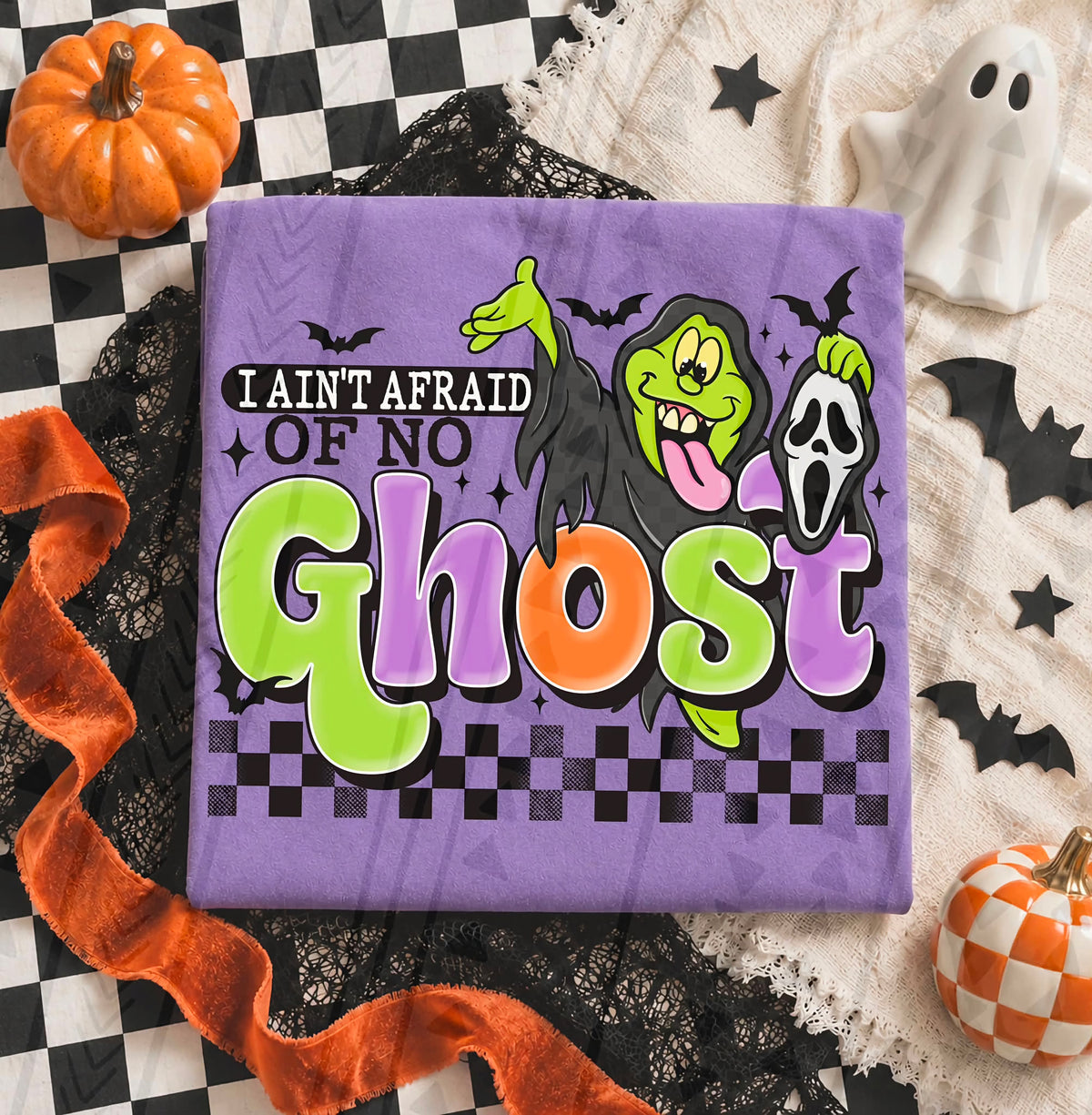 I ain't afraid of no ghost GF (Kai) DTF Transfer