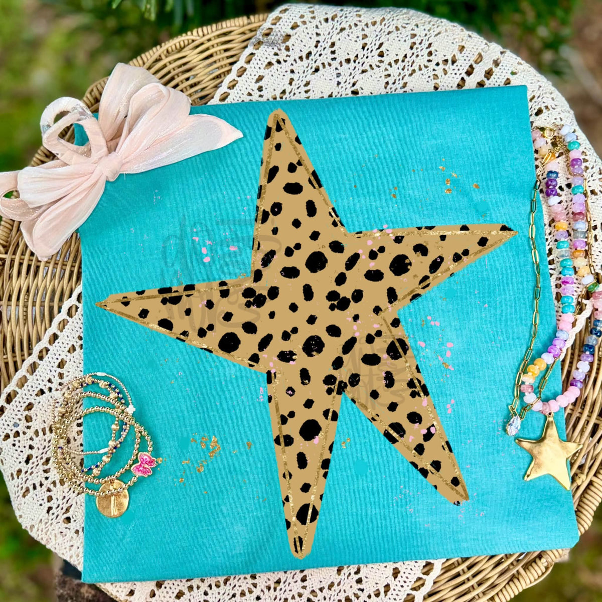 Cheetah star (Craft) DTF Transfer
