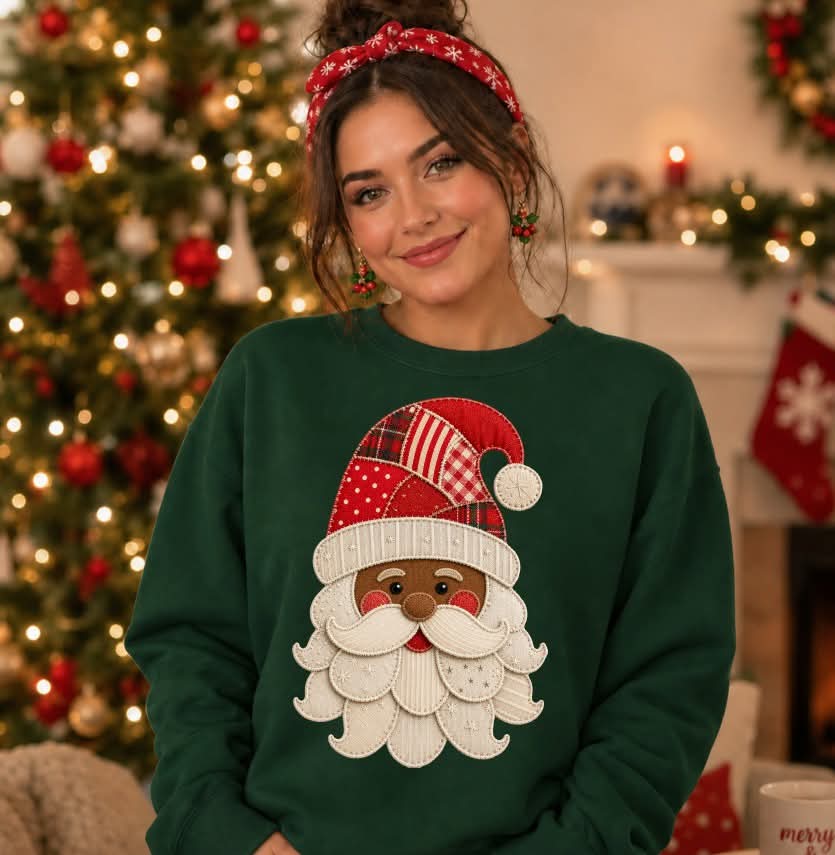 Dark faux santa (S&G) DTF Transfer