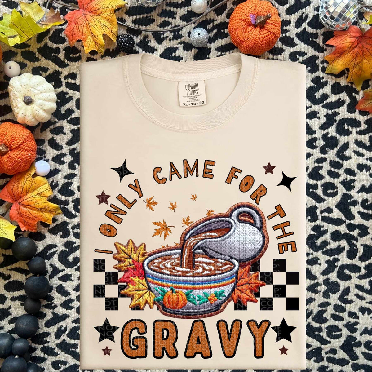 I only came here for the gravy (HW) 60077 DTF transfer