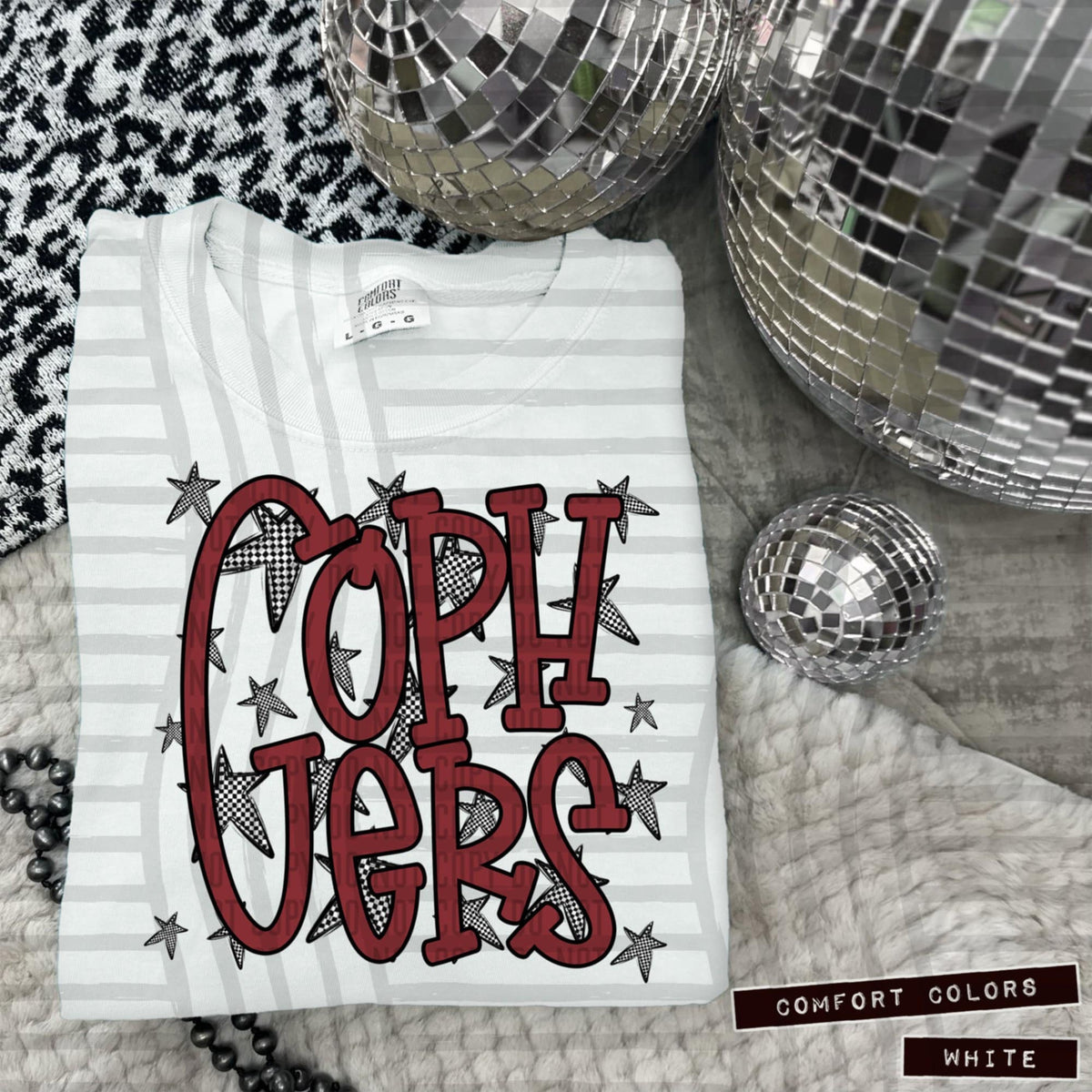 Crimson Staggered Mascots (Caplinger)