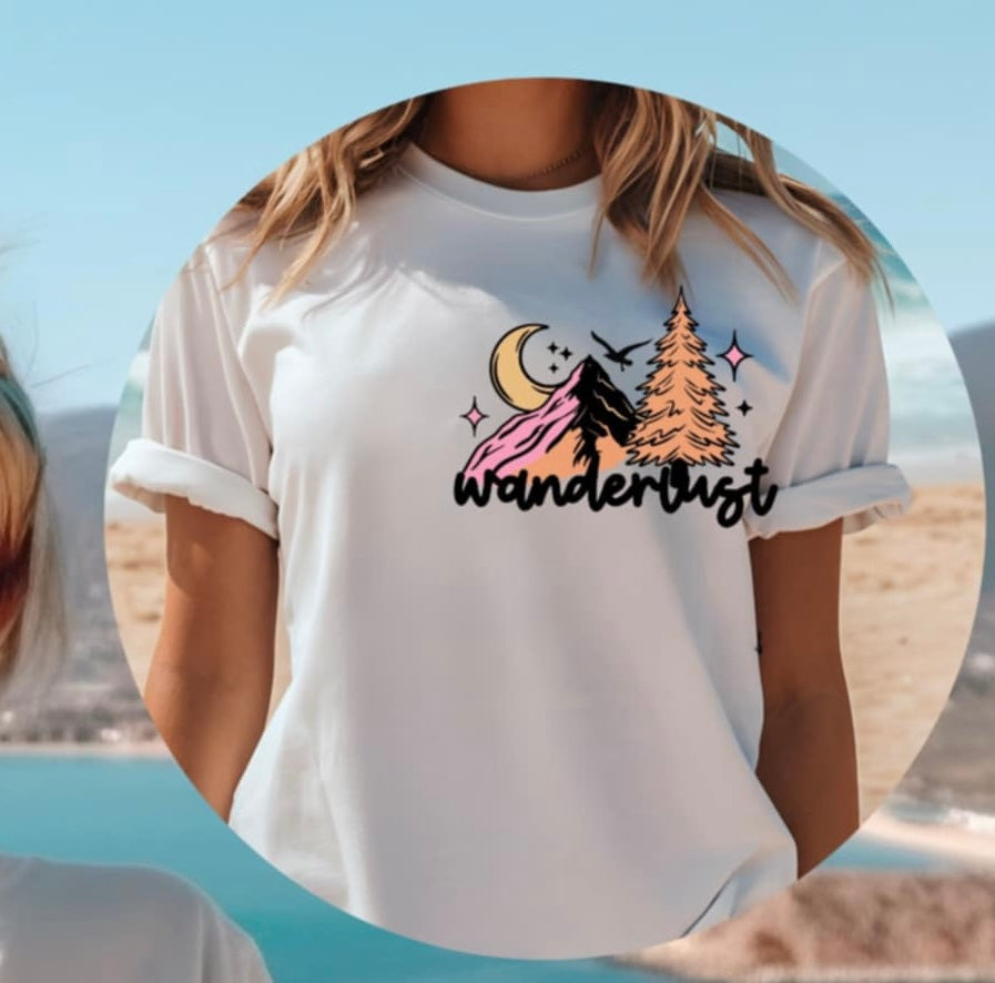 Wanderlust colorful pocket (CSC) 93148 DTF transfer