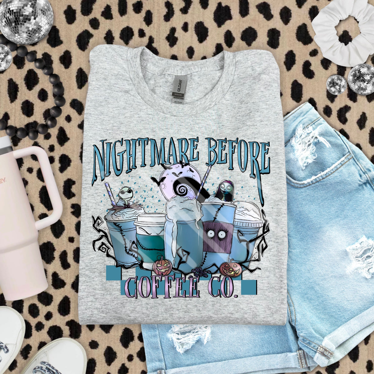 Nightmare before coffee  (cstage) 114286 DTF transfer