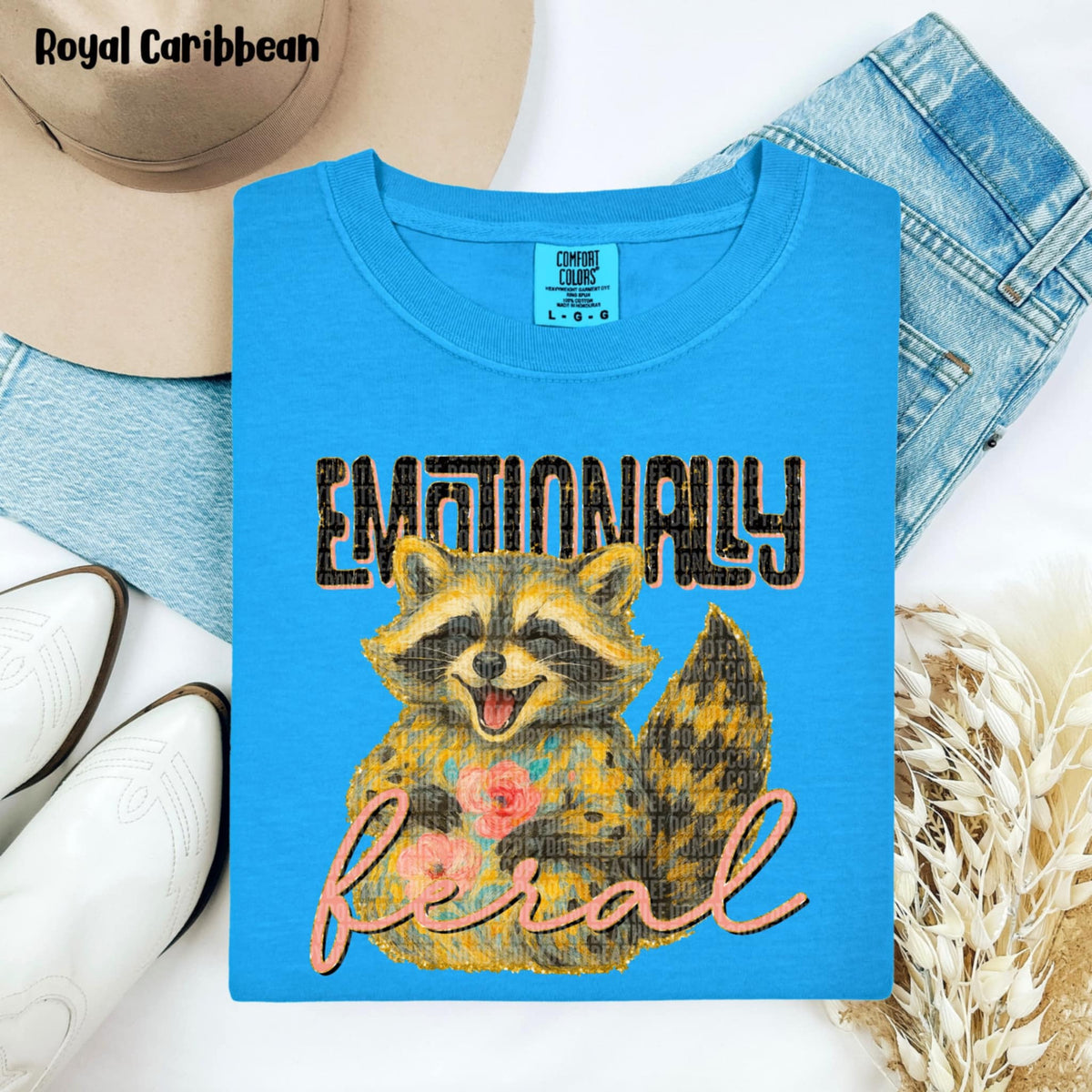 Emotionally feral (SDD) 99297 DTF transfer